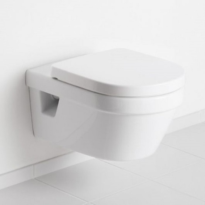 Унитаз подвесной Villeroy & Boch Omnia Architectura (5684H101) с сиденьем Soft Close (98M9C101)