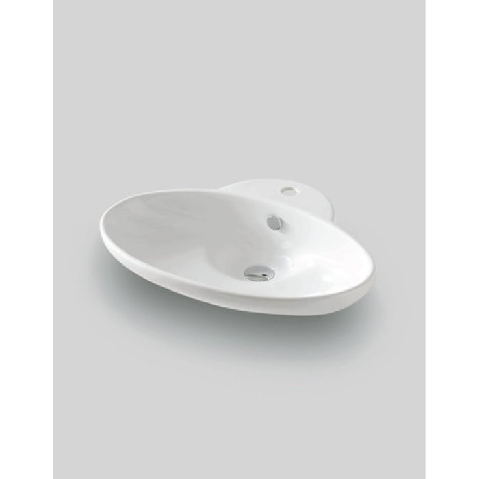 Керамическая раковина 63 см Artceram Fuori, white glossy (TFL004 01;00) Керамическая раковина 63 см Artceram Fuori, white glossy (TFL004 01;00)