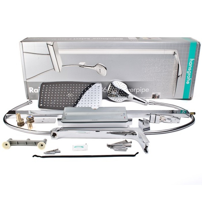 Душевая система Hansgrohe Raindance Select E 360 Showerpipe (27112000)