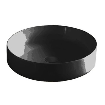 Керамическая раковина 48 см Artceram Cognac, black glossy (COL002 03;00)