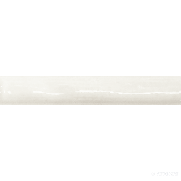 Плитка Monopole Ceramica Mirage LISTELO WHITE BRILLO фриз 8×150×20
