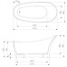 Ванна акриловая 159*70см ROCA DIGNITY A24T441000 с ножками и сифоном