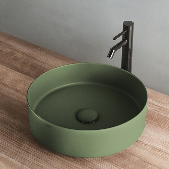 Раковина накладная 40 см Cielo Shui Comfort