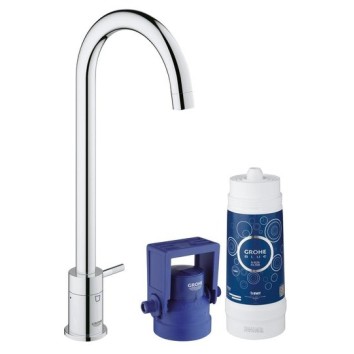 Смеситель со стартовым комплектом GROHE Blue Mono Pure 31301001