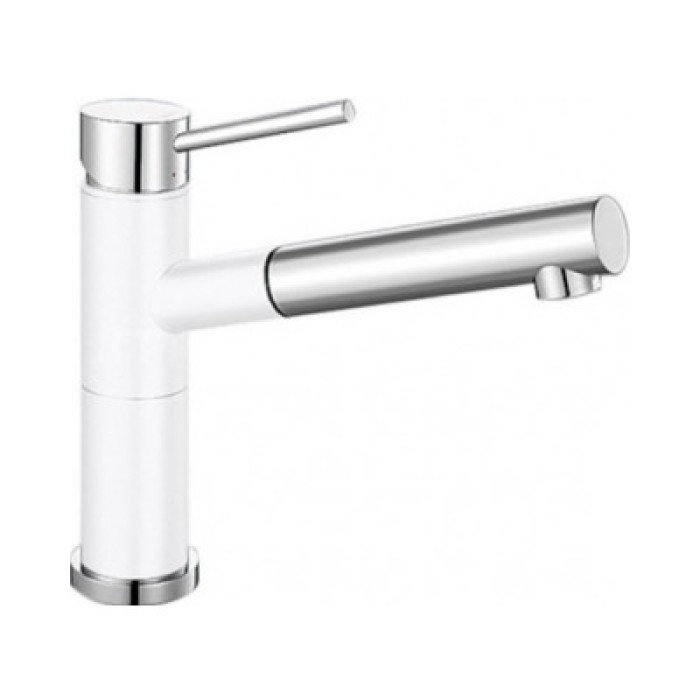 Смеситель для кухни Blanco ALTA-S COMPACT 515327 хром/белый