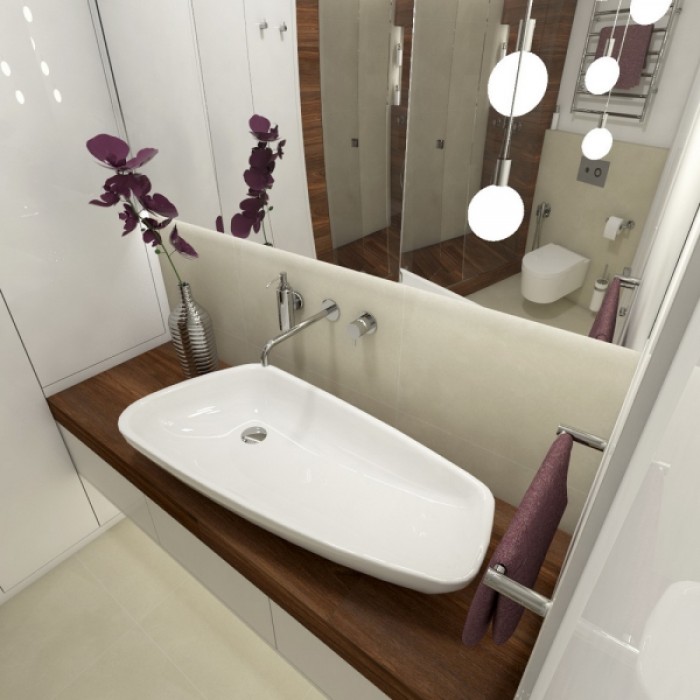 Раковина на столешницу асимметричная Laufen PALOMBA H8168010001121