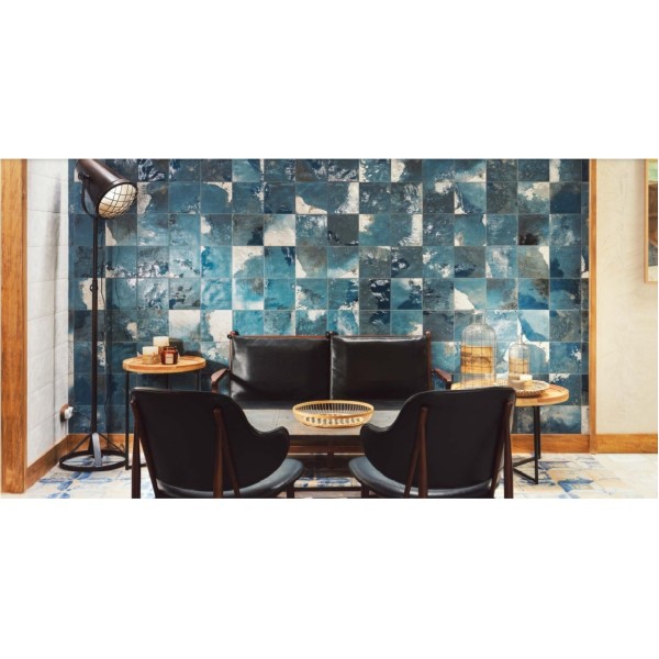 Плитка PERONDA FS TRADITION SQUARE BLUE LT 10×400×200