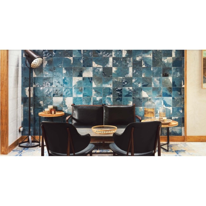 Плитка PERONDA FS TRADITION SQUARE BLUE LT 10×400×200