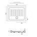 Душевой поддон 100х80 Catalano Base