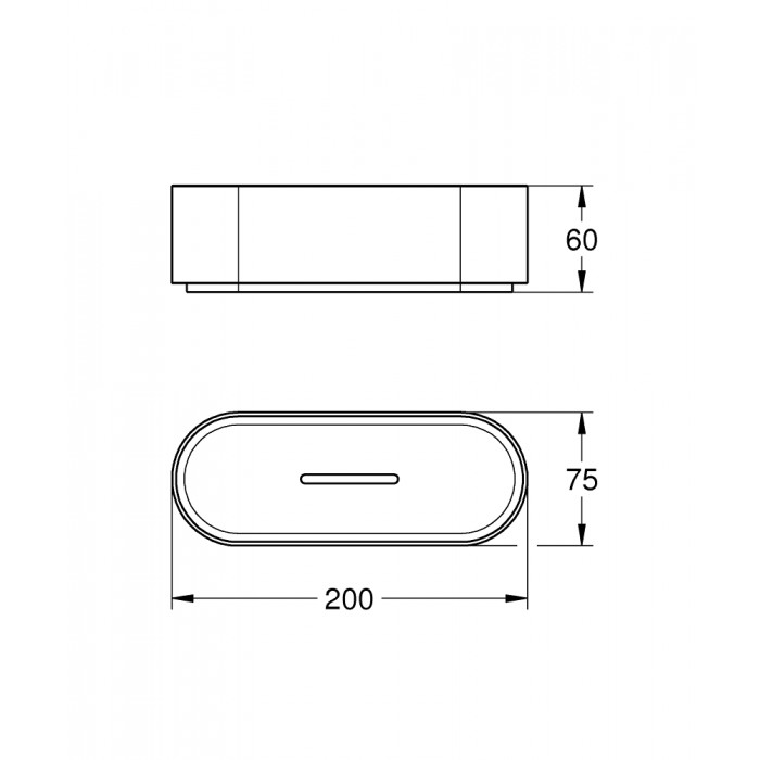 Grohe Selection Полочка для душа, без держателя (41037000)