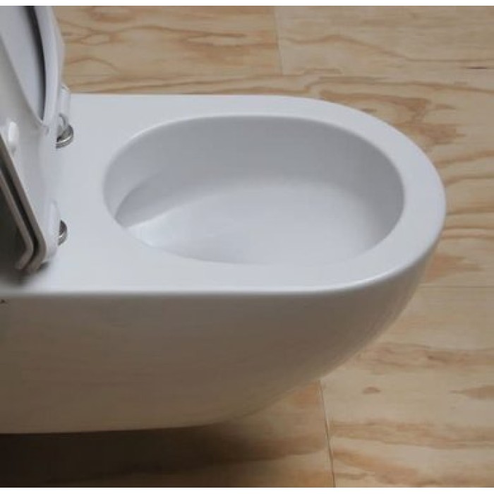 Унитаз подвесной безободковый укороченный Flaminia MINIAPP goclean AP119G