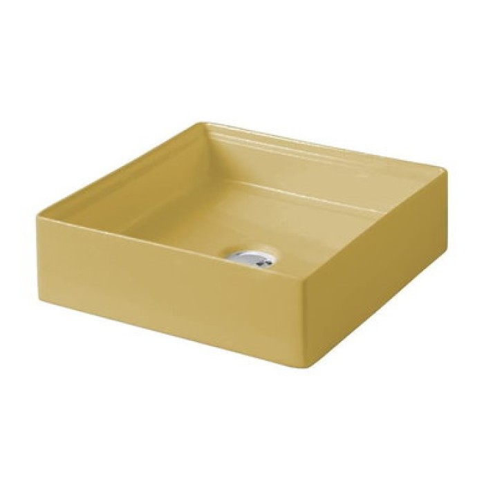 Керамическая раковина 38 см Artceram Scalino, zync yellow (SCL001 12;00)