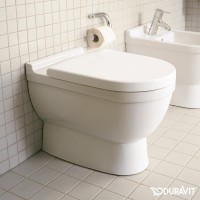Унитаз пристенный Duravit Starck 3 0124090000