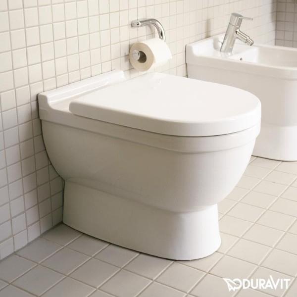 Плитка керамогранит Унитаз пристенный Duravit Starck 3 0124090000 для пола