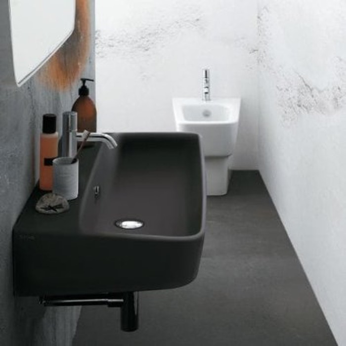 Керамическая раковина 58 см Simas Degrade, antracite matt DE 14