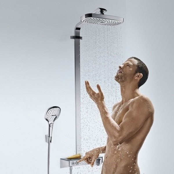 Душевая система Hansgrohe Raindance Select E 300 2jet Showerpipe (27126000)