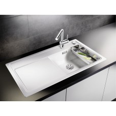 Мойка для кухни Blanco Zenar XL 6 S чаша слева белый  523978
