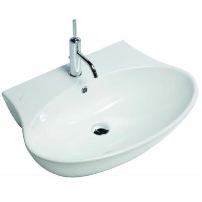 Керамическая раковина 68 см Hatria Nido, белый (YxEP01) Керамическая раковина 68 см Hatria Nido, белый (YxEP01)