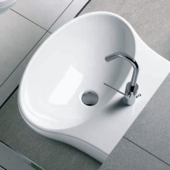 Керамическая раковина 68 см Hatria Nido, белый (YxEP01)