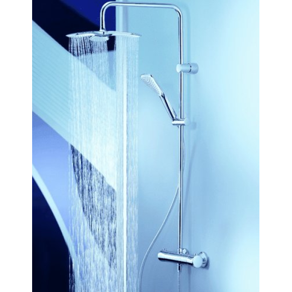 Плитка керамогранит Душевая система Kludi Dual Shower System (670960500) для пола