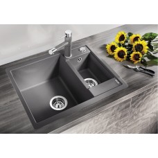 Смеситель кухонный Blanco ALTA Compact хром / алюметаллик 515316