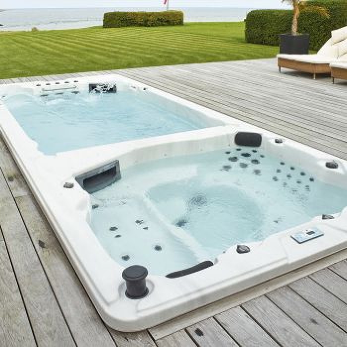 Gruppo Treesse Saint-Tropez Минибассейн 596x228x137 см встраиваемый, для улицы