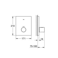 Смеситель Grohe Grohtherm F 27619000