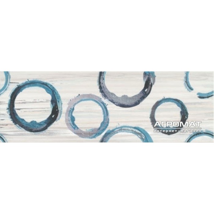 Плитка Opoczno Artistic Way WHITE INSERTO RINGS декор 10×750×250