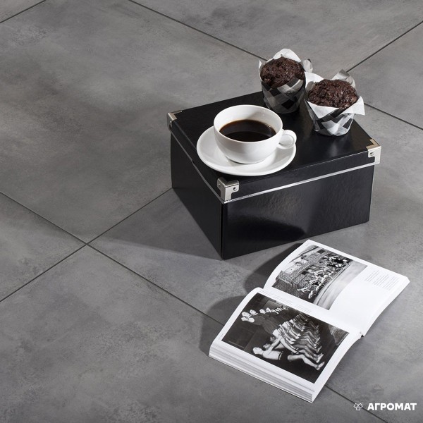 Керамогранит Cerrad Limeria PODLOGA STEEL RECT 8×597×597 под бетон