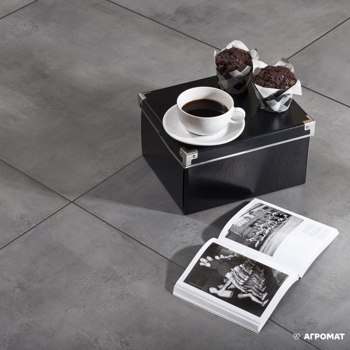 Керамогранит Cerrad Limeria PODLOGA STEEL RECT 8×597×597 под бетон