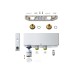Grohe Термостат для ванны GROHE GRT SmartControl настенный монтаж (34718000)