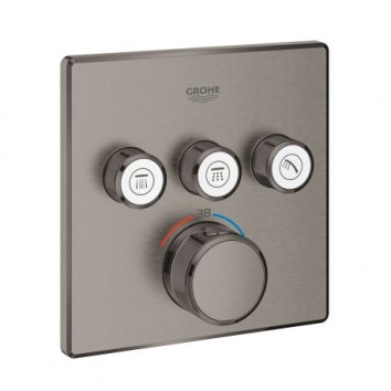 Grohe Grohtherm SmartControl Термостат для встраиваемого монтажа на 3 выхода (29126AL0)