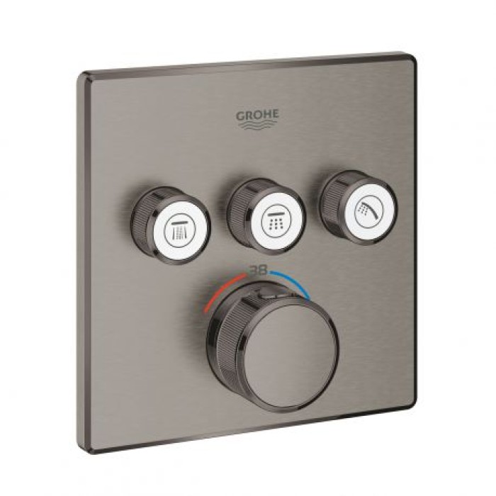 Grohe Grohtherm SmartControl Термостат для встраиваемого монтажа на 3 выхода (29126AL0)