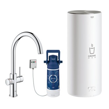 Смеситель и бойлер для кухни Grohe Red Duo L-size 30079001