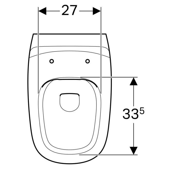Унитаз подвесной Geberit Citterio 6 л, белый глянец, KeraTect, Rimfree 500.510.01.1