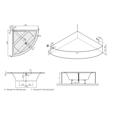Ванна акриловая Villeroy&Boch Subway UBA130SUB3V-01