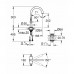 Grohe Atrio new Смеситель для раковины на одно отверстие L-Size (21022AL3)