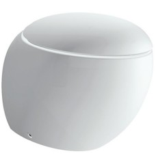 Унитаз пристенный Laufen ILBAGNOALESSI ONE с покрытием LCC (H8219714000001) без сиденья