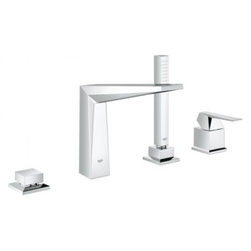 Grohe Allure Brilliant Смеситель для ванны однорычажный на 4 отверстия (19787001)