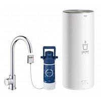 Смеситель и бойлер для раковины GROHE Red Mono L-size 30080001