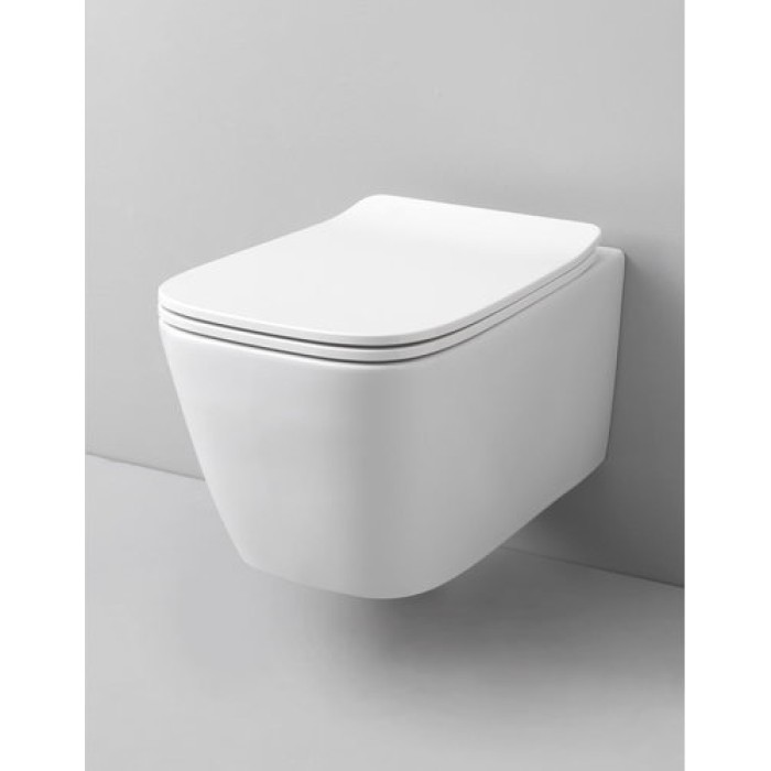Подвесной унитаз безободковый Artceram A16 (ASV003 01;00) white glossy