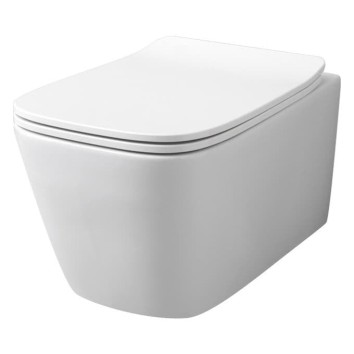 Подвесной унитаз безободковый Artceram A16 (ASV003 01;00) white glossy