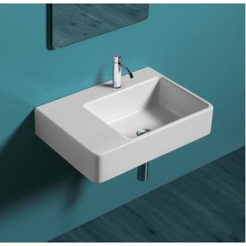 Керамическая раковина 65 см Simas Top-Lavabi QU65D