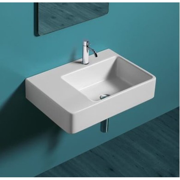 Керамическая раковина 65 см Simas Top-Lavabi QU65D