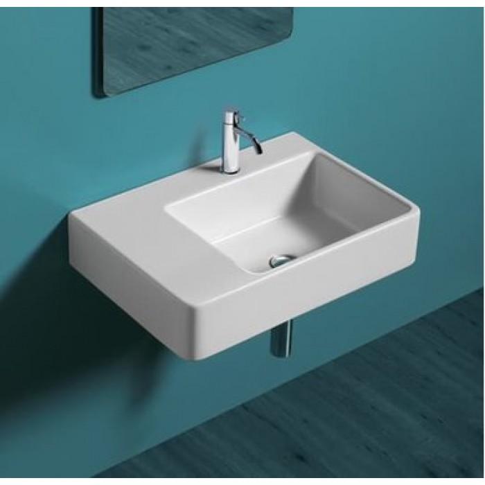 Керамическая раковина 65 см Simas Top-Lavabi QU65D