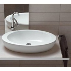 Керамическая раковина 75 см Hatria Nido, белый (Y0R201)