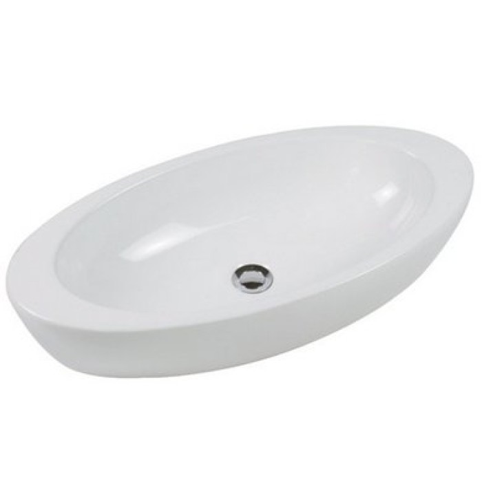 Керамическая раковина 75 см Hatria Nido, белый (Y0R201)