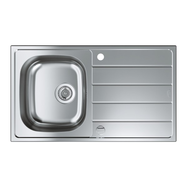 Мойдка для кухни Grohe 860x500 мм с эксцентриком, 1 чаша (31552SD1)