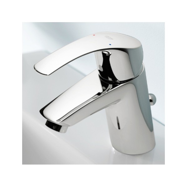 Grohe Набор смесителей Eurosmart 3 в 1 для ванны и душа (123238S)