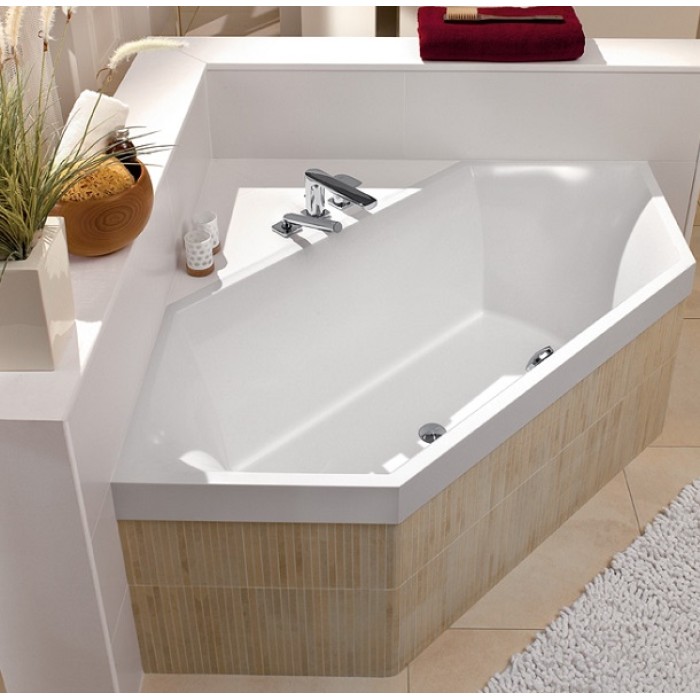 Ванна квариловая Villeroy&Boch Squaro UBQ190SQR6V-01 Ванна квариловая Villeroy&Boch Squaro UBQ190SQR6V-01